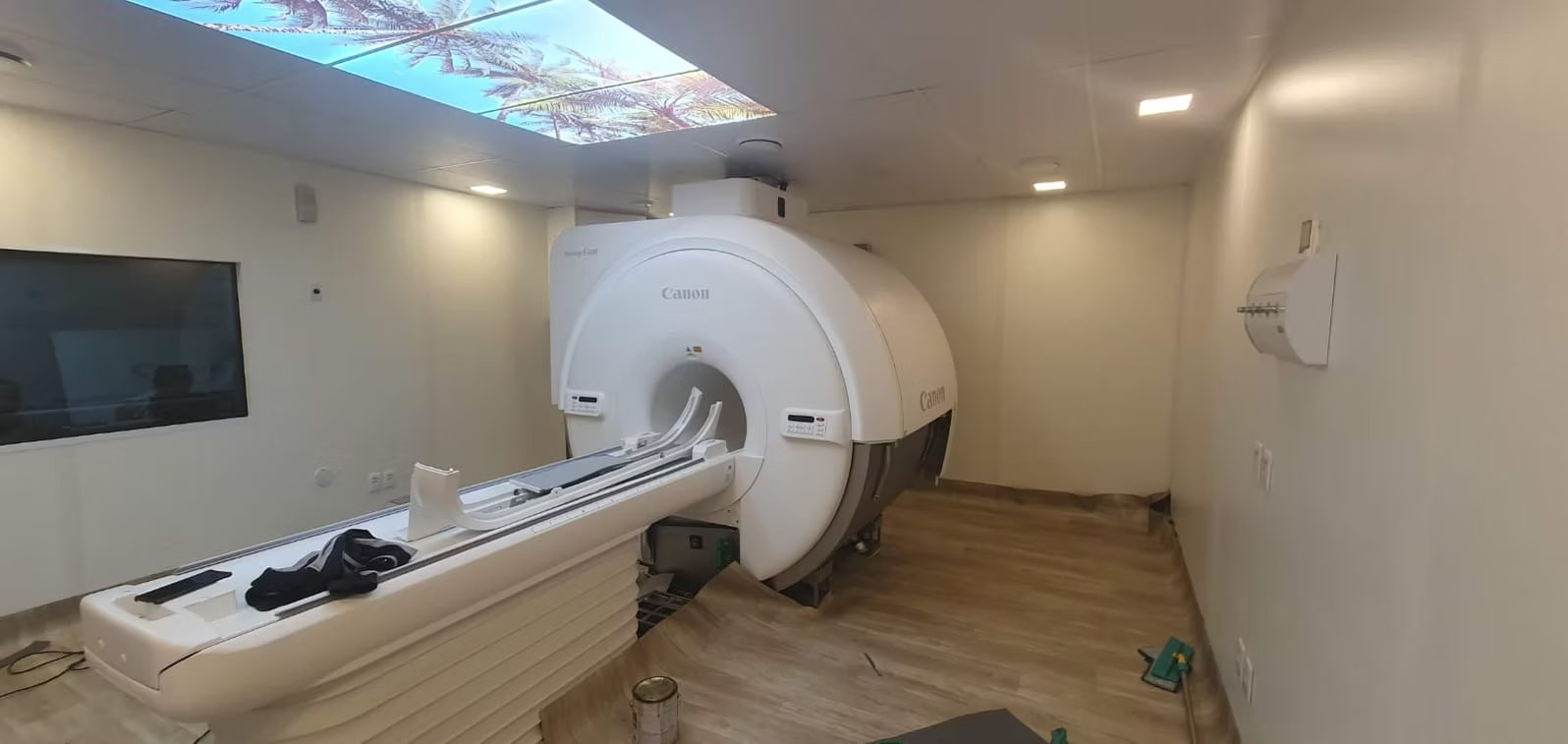 Sala de ressonância magnética